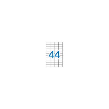 APLI tulostustarra 44-jak 25,4x48,5mm | Tarrat