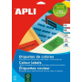 APLI tulostustarra 24-jak 70x37mm sininen 20ark/pkt | Tarrat